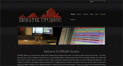 Desktop Screenshot of erratikstudios.com